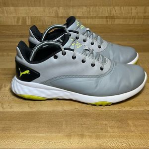 Puma Men's Grip Fusion Golf Shoes Size 9 Art 189425 Gray Black
